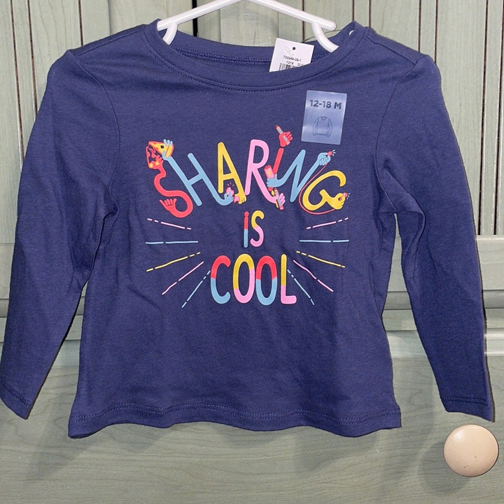 Old Navy 12-18 Month Sharing is Cool Top